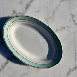 Oval Dish in Half-Porcelain from Lunéville - Épinay Model