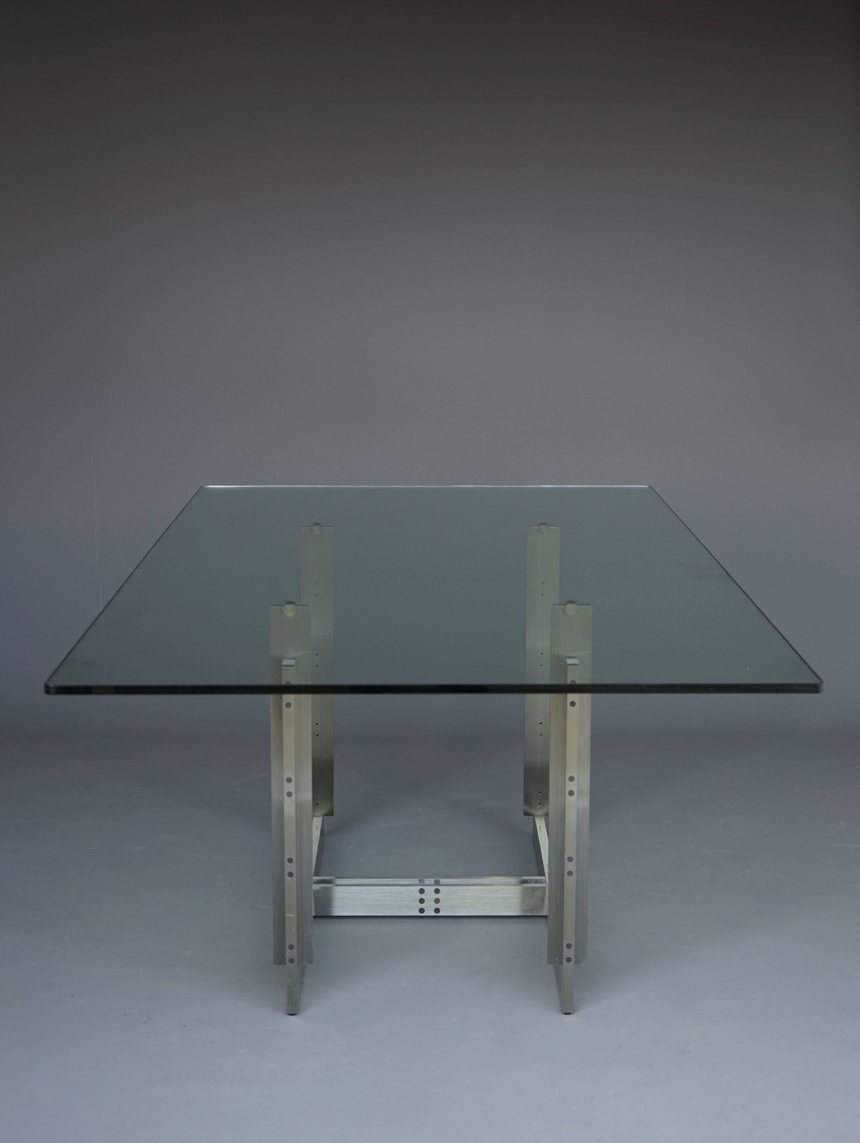 Dining table Sarpi by Carlo Scarpa for Simon Gavina, 1970s.