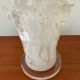Lamp decorated with horses in plexiglass from the 70s