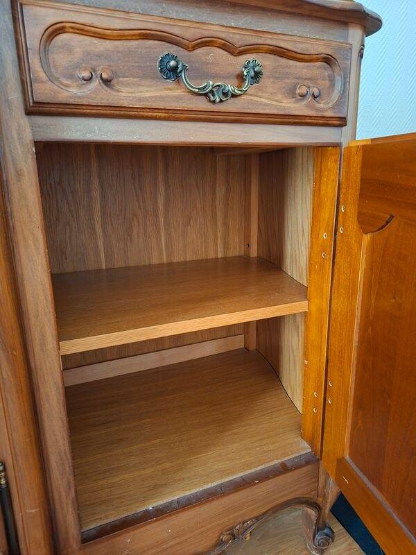 Cherry and oak buffet