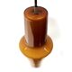 Murano glass pendant designed by Massimo Vignelli for Venini in 1955