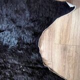Brown cowhide rug, 2.30m