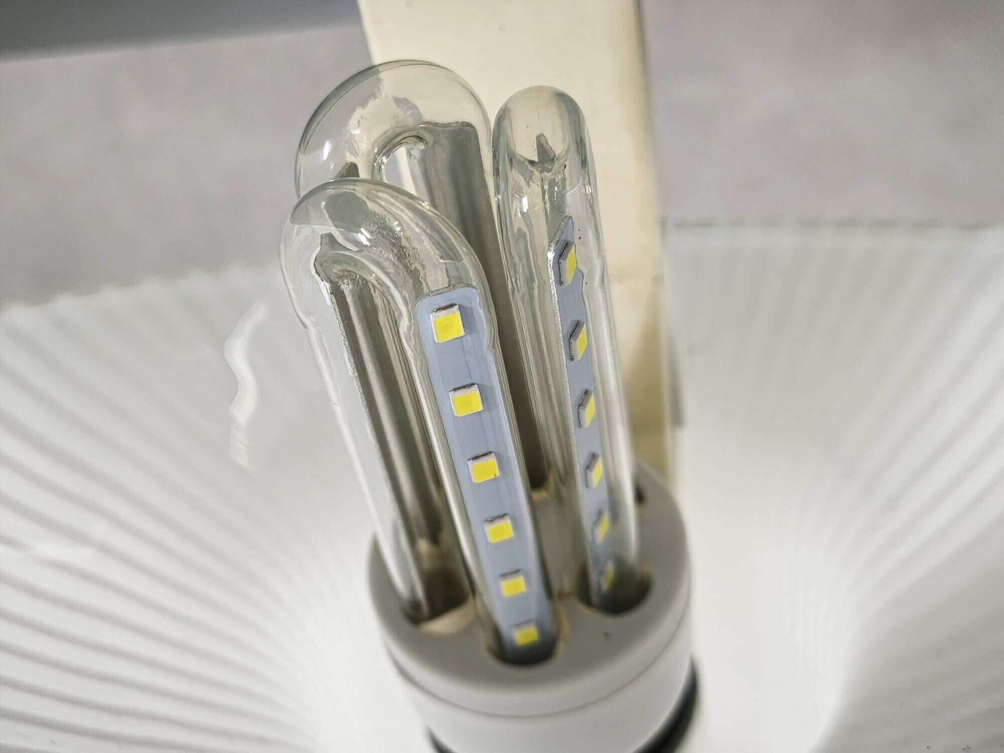 1970s Leucos Italian Space Age Murano Glass Table Lamp