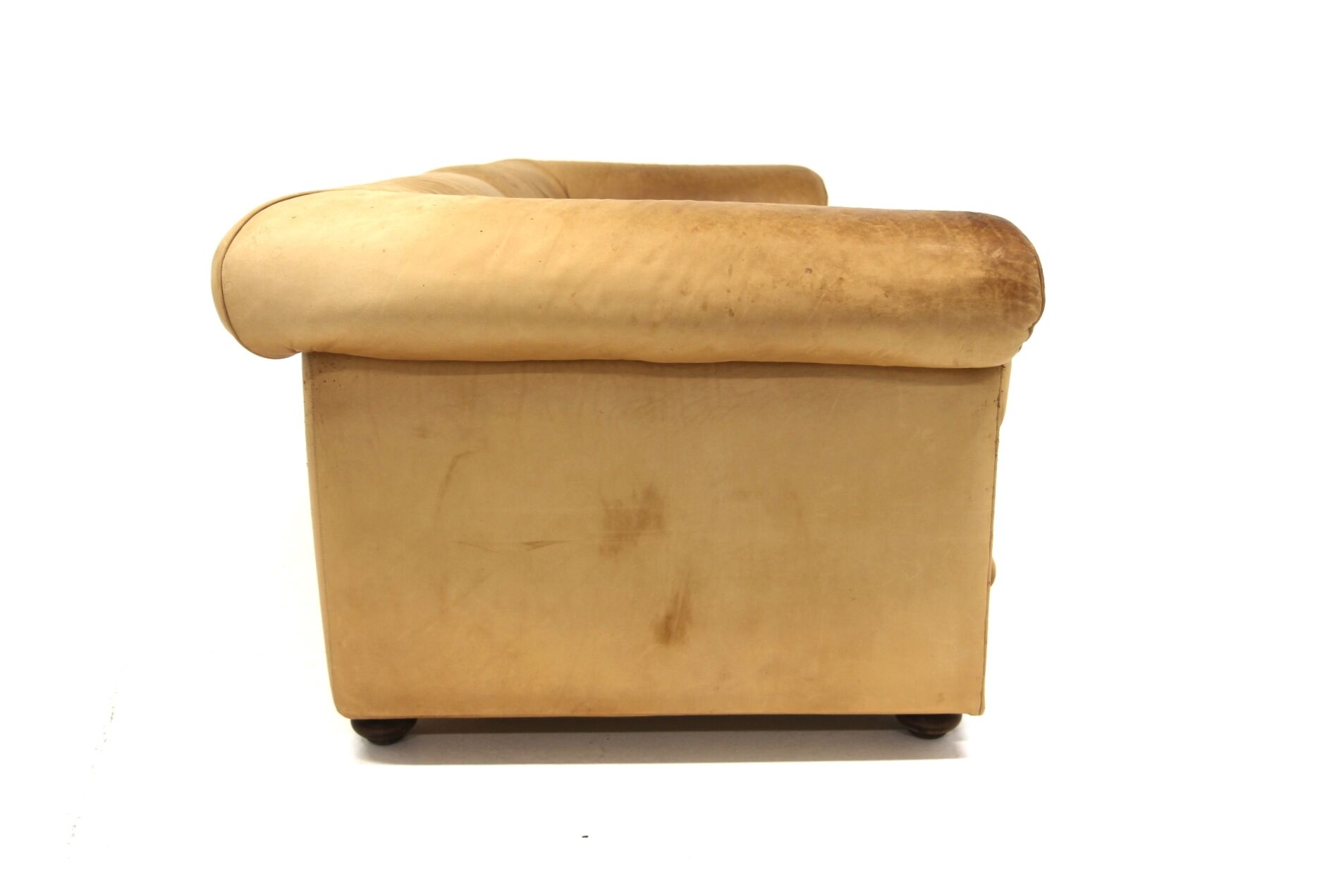 Scandinavian leather sofa "Reton", DUX, Sweden, 1960