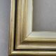 Golden wooden frame 47x60cm