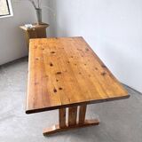 Mountain furniture table made of solid pine