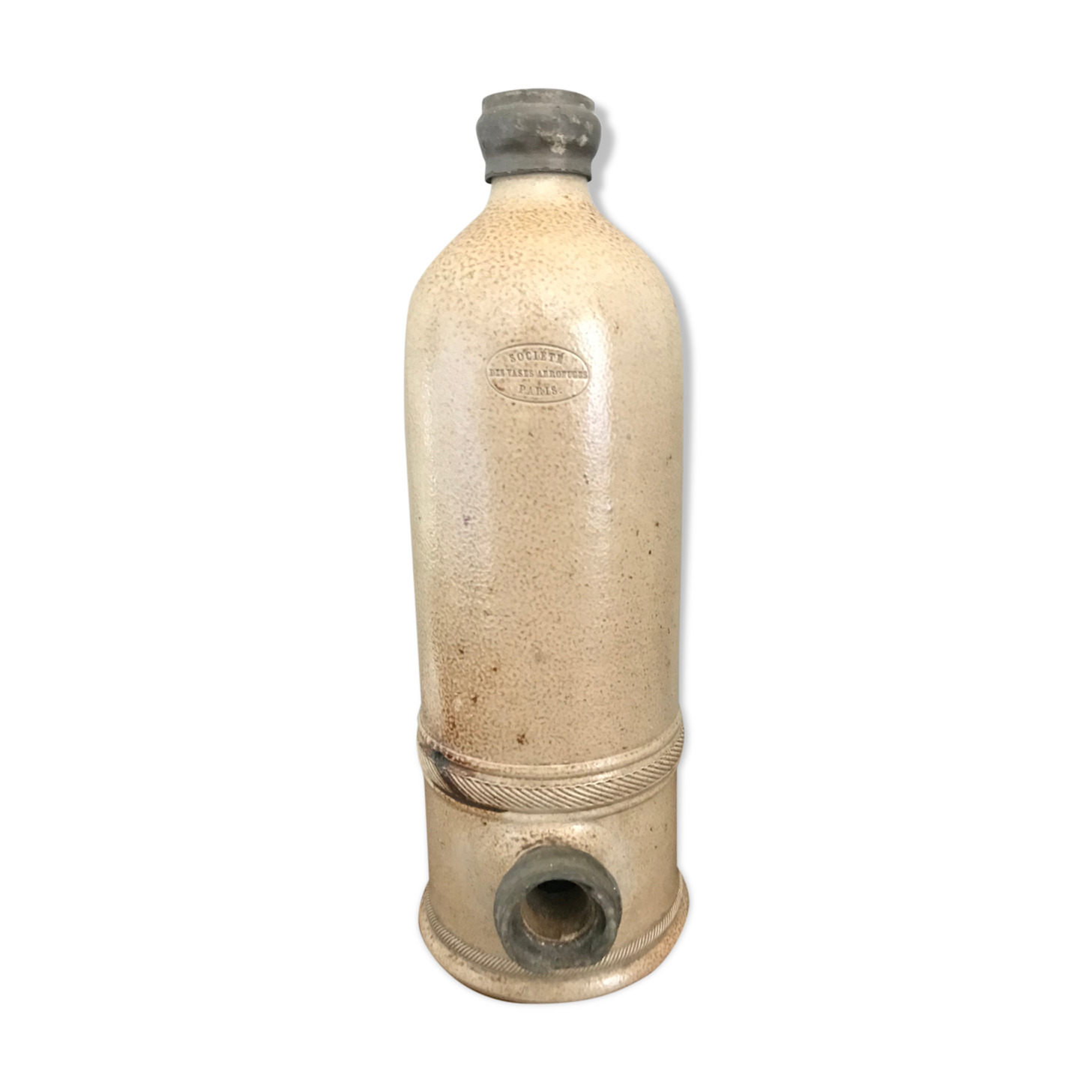 Old sandstone bottle