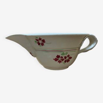 Vintage Moulin des loups sauce boat, 1950s, “Paul” model