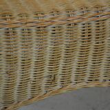 Rattan armchair