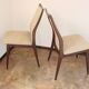 A pair of chairs by Wilhelm Benze GmbH, 1960s.