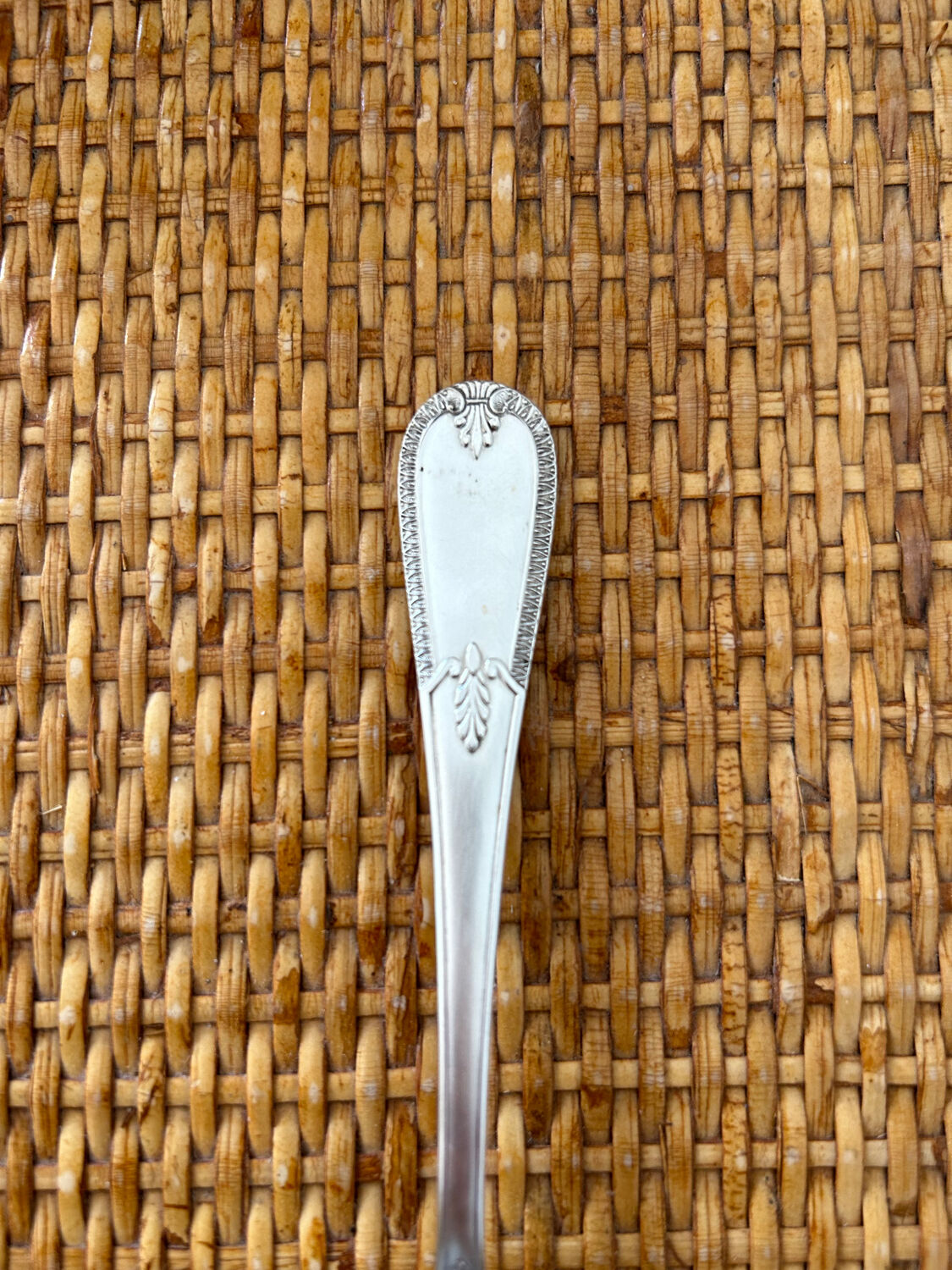 Silver spoon from the 30s