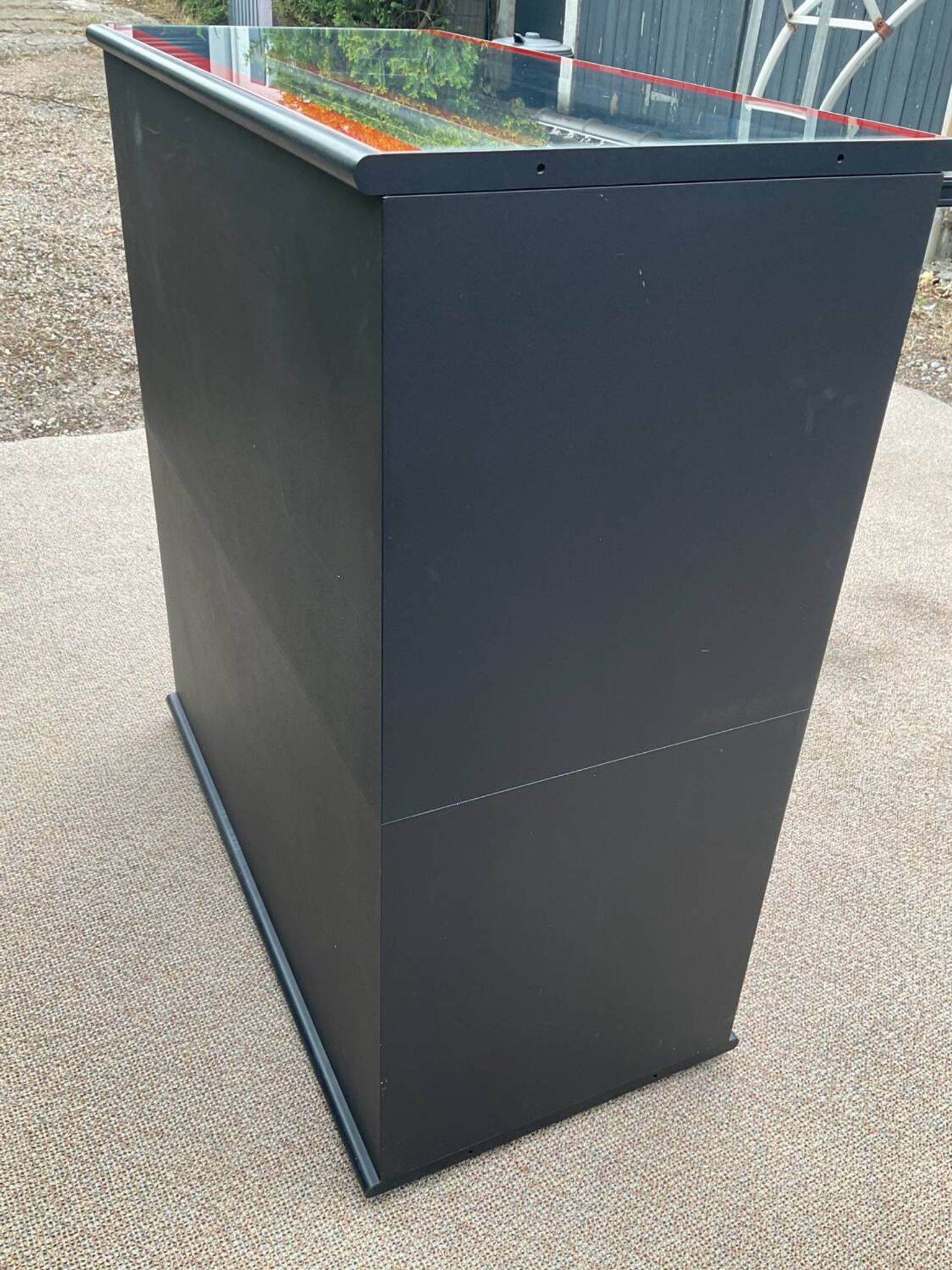Ludovico Acerbis designer bar cabinet from the 80s