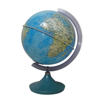 Globe lamp world map vintage italy