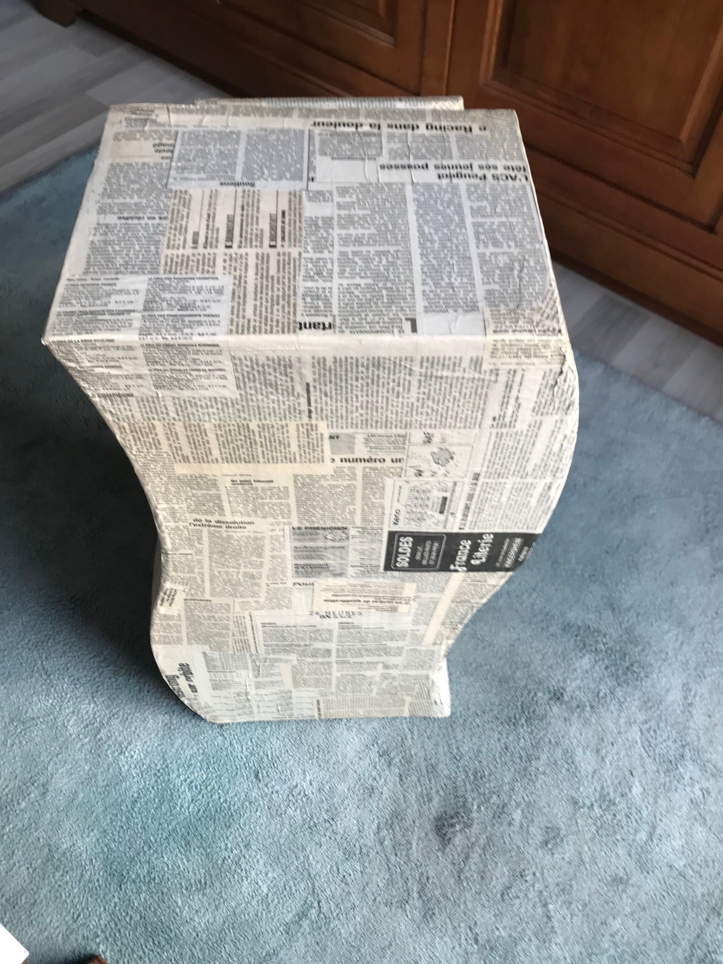 Cardboard chest of drawers