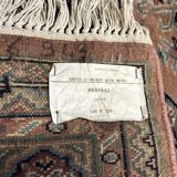 Done hand in wool and silk carpets 189x125cm