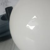 Vintage metal and opaline wall lamp