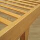 Ash bed, Danish design, 1970s, made in Denmark