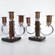 Pair of Art Deco candlesticks 1940