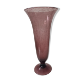 Vase corolla Biot plum