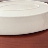 Old oval dish big porcelain