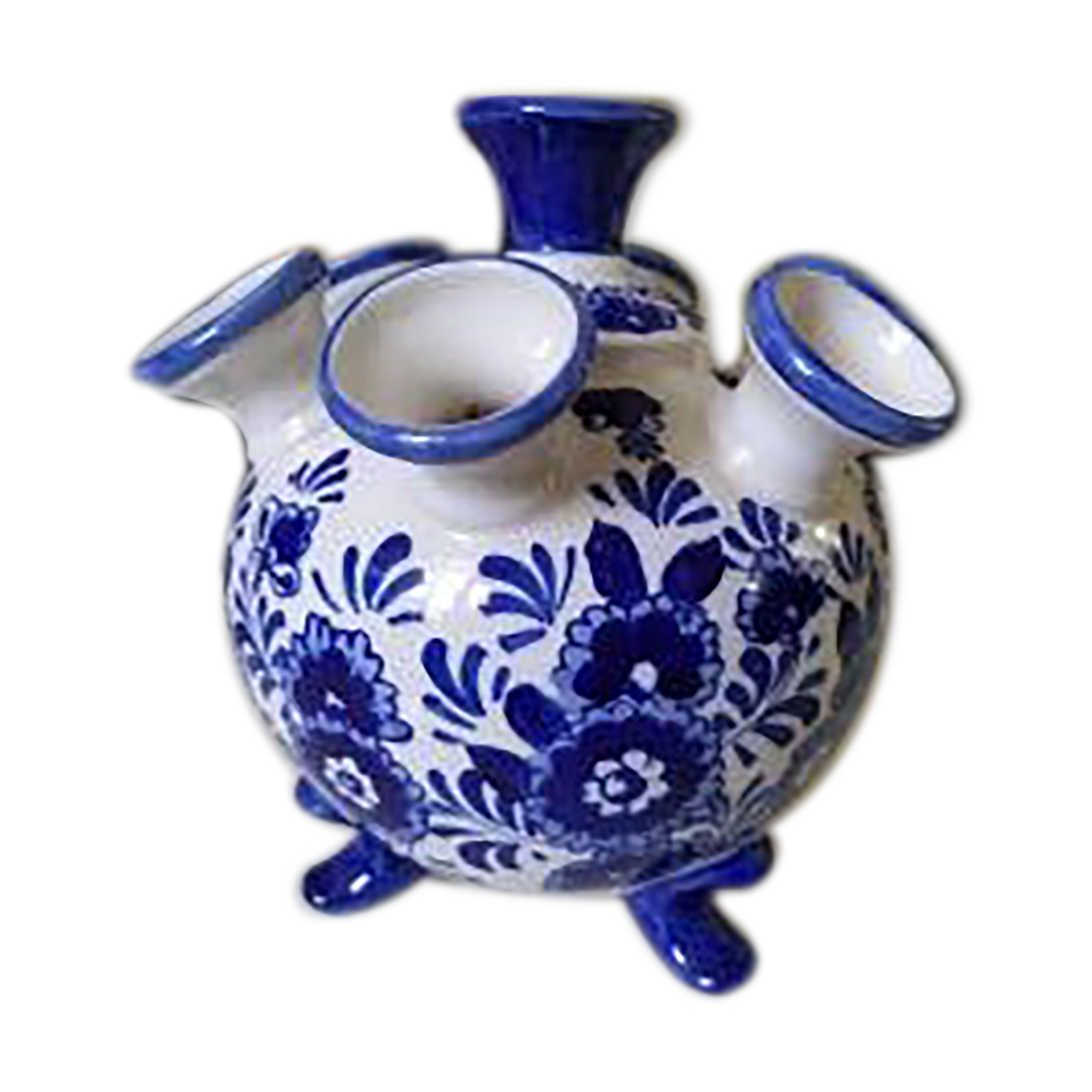 Delft tulip vase
