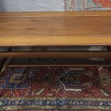 Metamorphic dining / coffee table in teak by Kai Kristiansen, Denmark 1960s