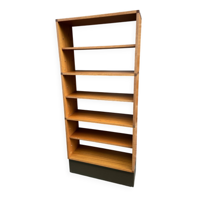 Étagère bibliothèque scandinave mid-century minvielle, 1960 modulable