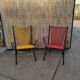 Pair of armchairs scoubidou