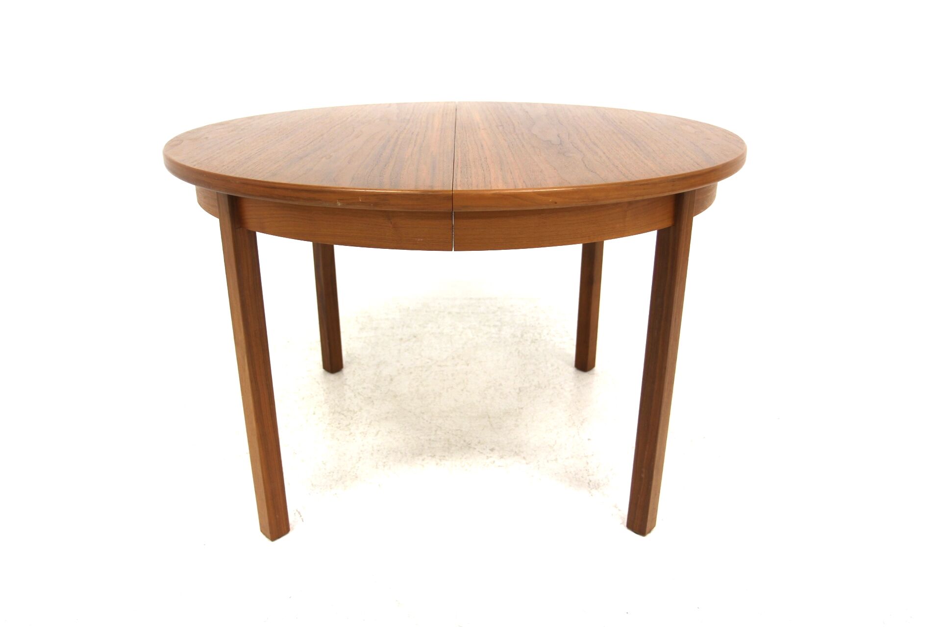 Scandinavian walnut dining table, Sweden, 1960
