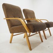 Pair of armchairs, Czechoslovakia, 1960