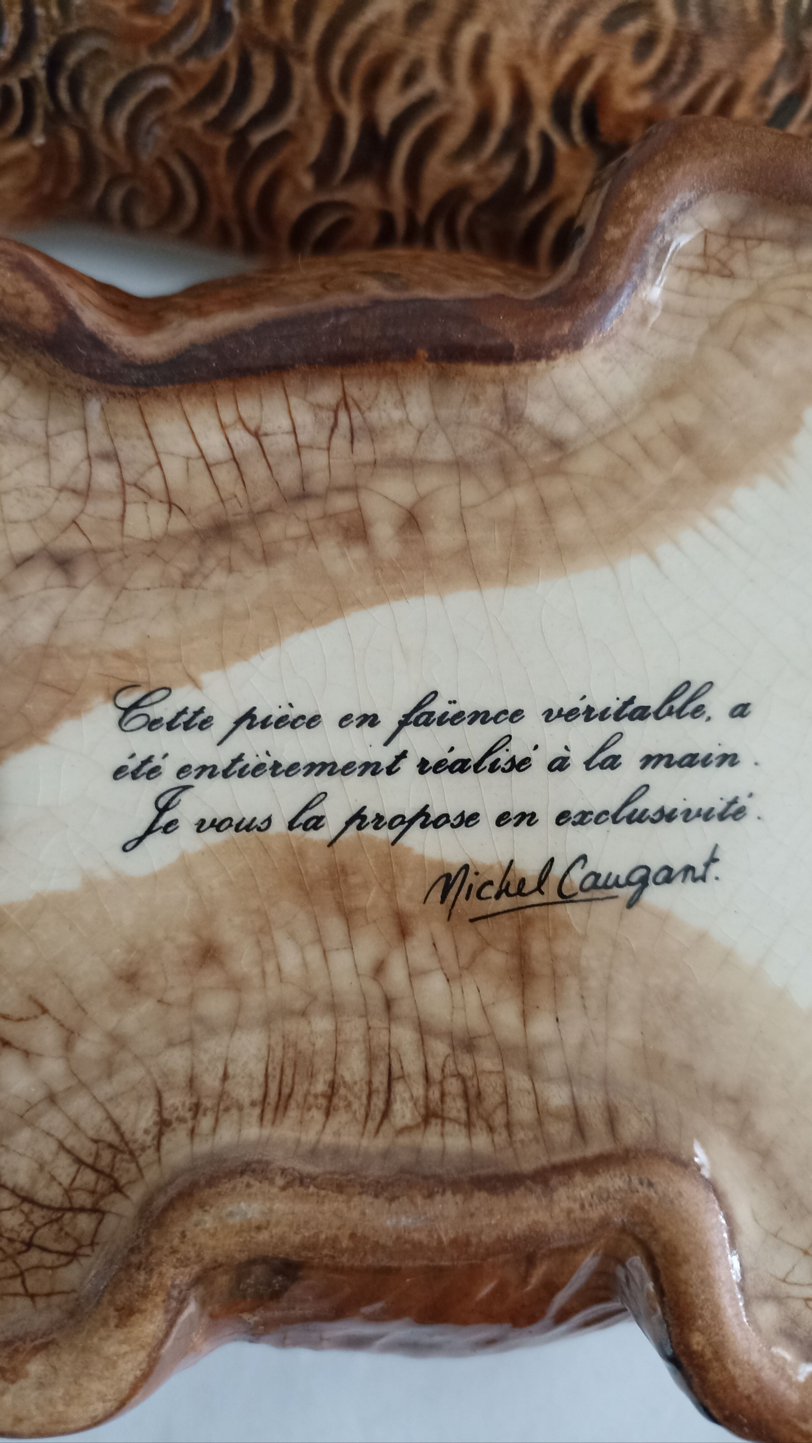 Terrine "rabbit" Michel Caugant