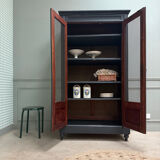 Directoire library with black patina (renovated)