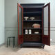 Directoire library with black patina (renovated)