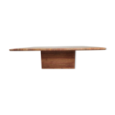 Travertine coffee table red design