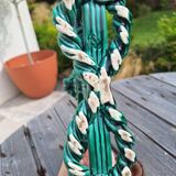 Pair of ceramic candlesticks