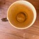 Ochre coffee set signed G. Platon Vallauris