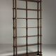Bobbin bookcase / French antique bookshelf