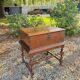 Wedding Chest and its Twisted Base in Oak 17th Century