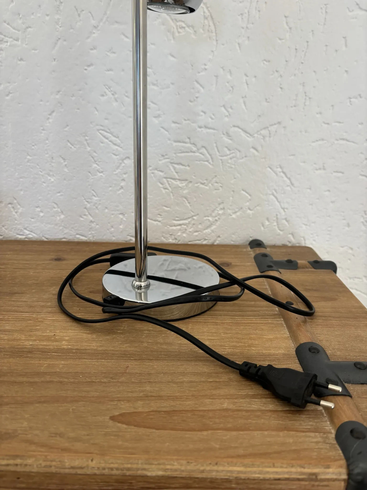 Eyeball Desk Lamp Vintage Chrome - Kenwell (Space Age 70s/80s)
