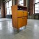 Mid-height wooden vintage sideboard / buffet / display cabinet