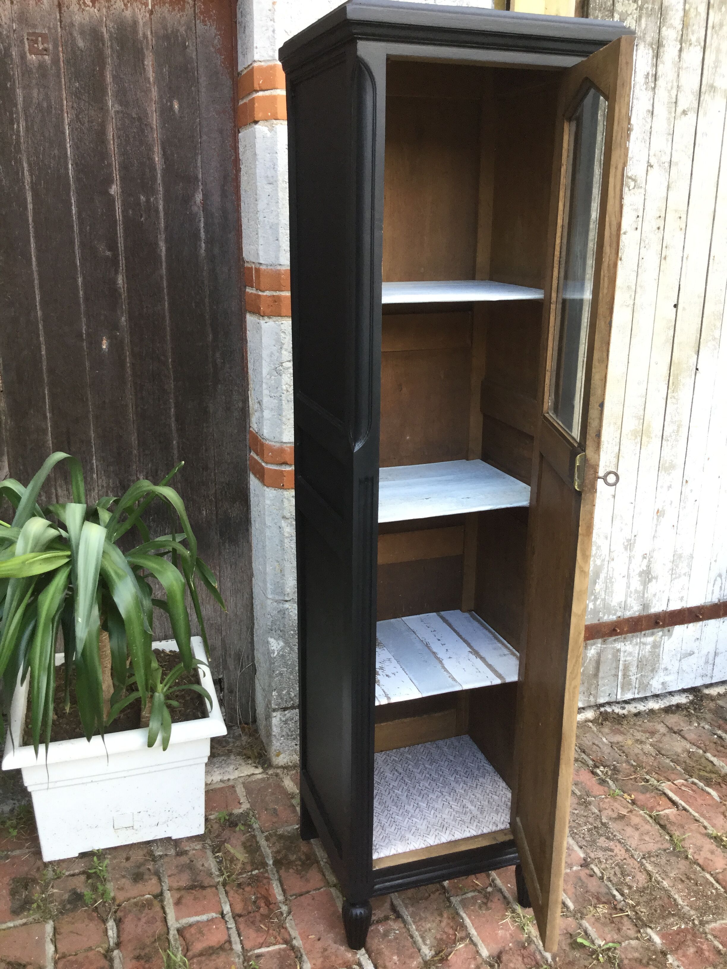 Wardrobe renovated with its key