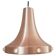 Midcentury Copper Pendant Vitrika, Sweden, 1970s