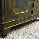 Iron cabinet by Carlo Crespi Parabiago for Carlo Crespi Parabiago, 1940s