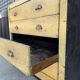 1940s iron and wood workshop furniture