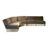 California corner sofa by Jacques Charpentier 1970s