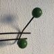 Coat rack 6 patères vintage balls 1960 - 50 cm