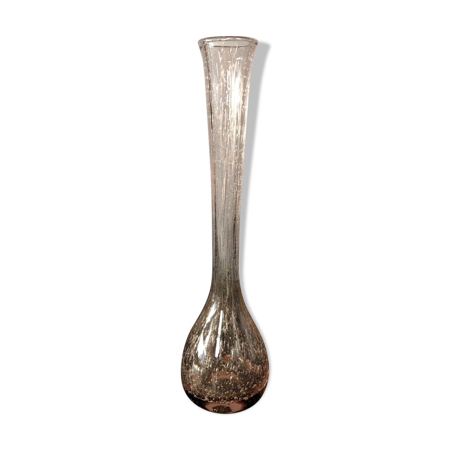 Blown glass vase