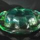 Grand cendrier bleu vert type Daum