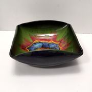 Vintage Handmade Ceramic Vide Poche by Giovanni Poggi for San Giorgio, Italy