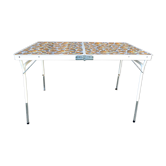 Table de camping valise pliable et réglable des années 70